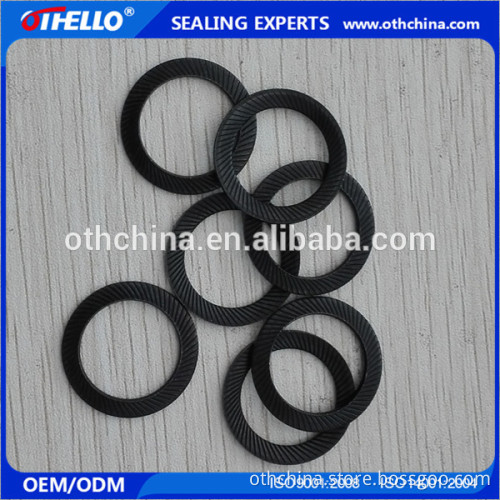 3/8" M10 Black Steel Schnorr Washer